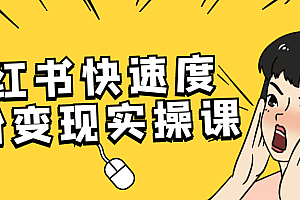 小红书快速度涨粉变现实操课
