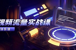 短视频流量实战课,从平台选择到内容变现,爆款公式与投放技巧