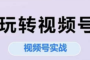 玩转视频号,视频号实战系列课