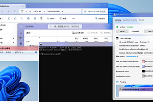DWMBlurGlass标题栏美化v2.2.0绿色版