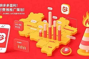 (15509期)2025拼多多盈利地图:强付费推广策略/活动爆流/自然流量获取系统(7月更新)