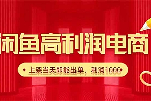 (16286期)闲鱼卖爆款货源,每天利润1000,上架即出单