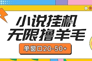 最新小说挂G自撸玩法本人实操单窗口20-50+可矩阵放大操作【揭秘】