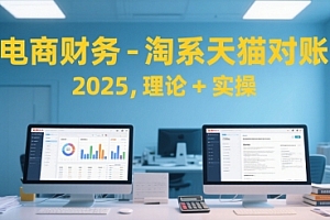 电商财务-淘系天猫对账2025,理论+实操