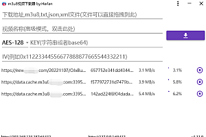 M3u8Downloader_H v4.0.1便携版