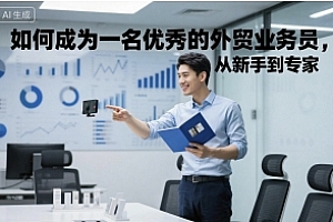 如何成为一名优秀的外贸业务员,从新手到专家