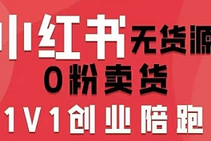 小红书无货源0粉电商课,开店准备、选品策略、笔记撰写、视频剪辑、数据分析、账号打造、资料文档