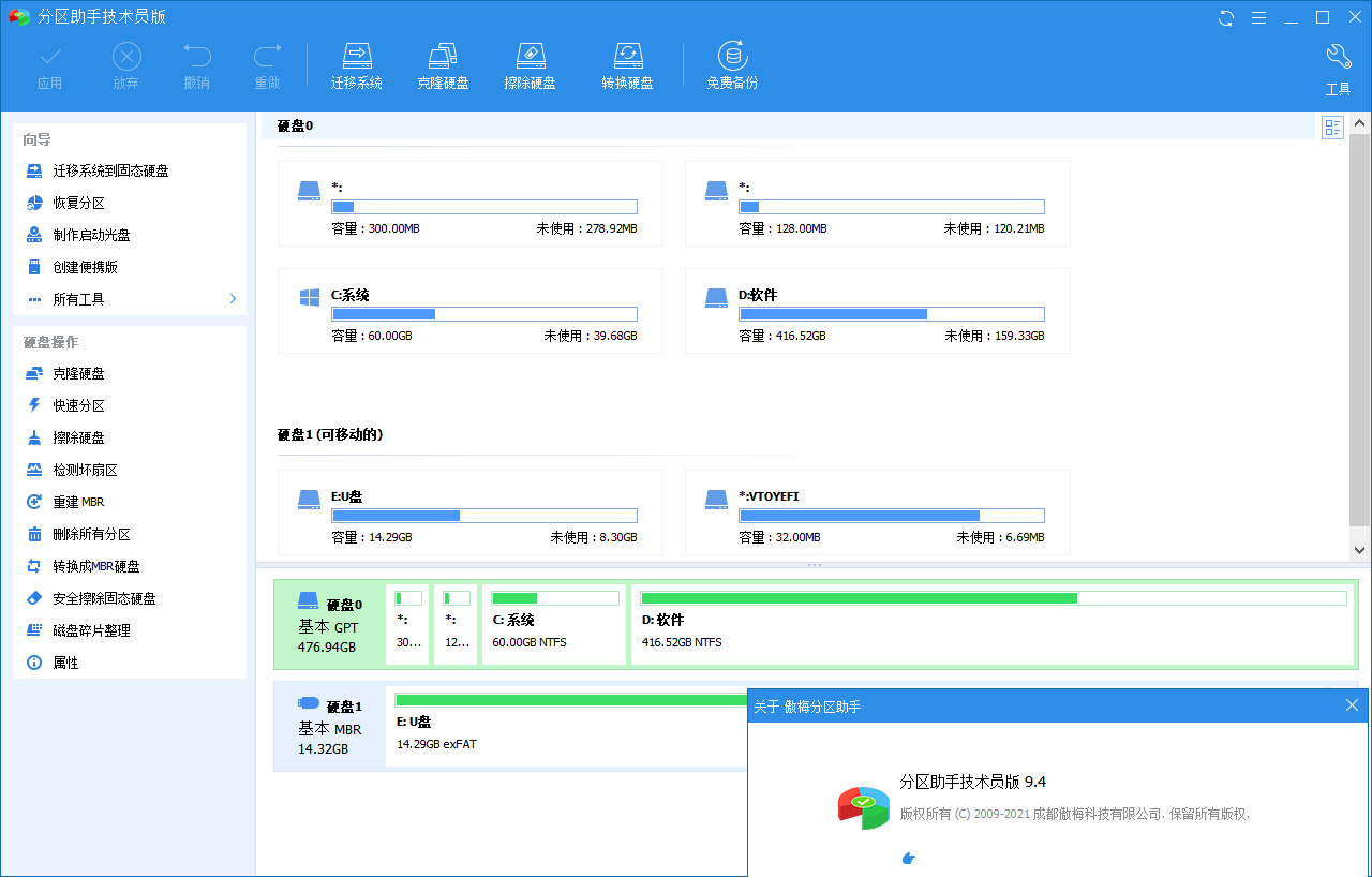 分区助手技术员v10.8.1特别版-趣奇资源网-第6张图片