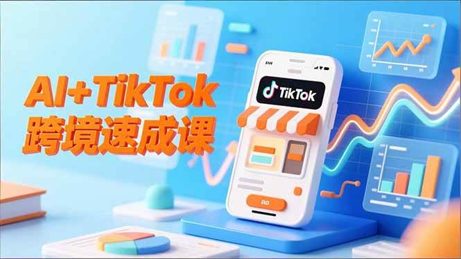 (16745期)AI+TikTok跨境速成课,智能翻译、店铺定位、流程拆解,7天高效上线运营 (16745期)AI+TikTok跨境速成课,智能翻译、店铺定位、流程拆解,7天高效上线运营